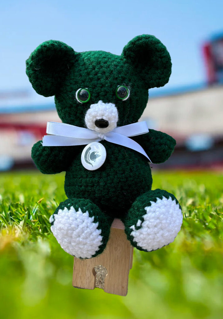 Michigan State Crochet Teddy Bears